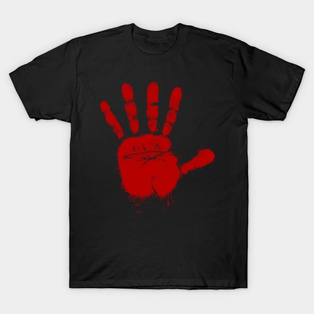 Hand T-Shirt by stefy